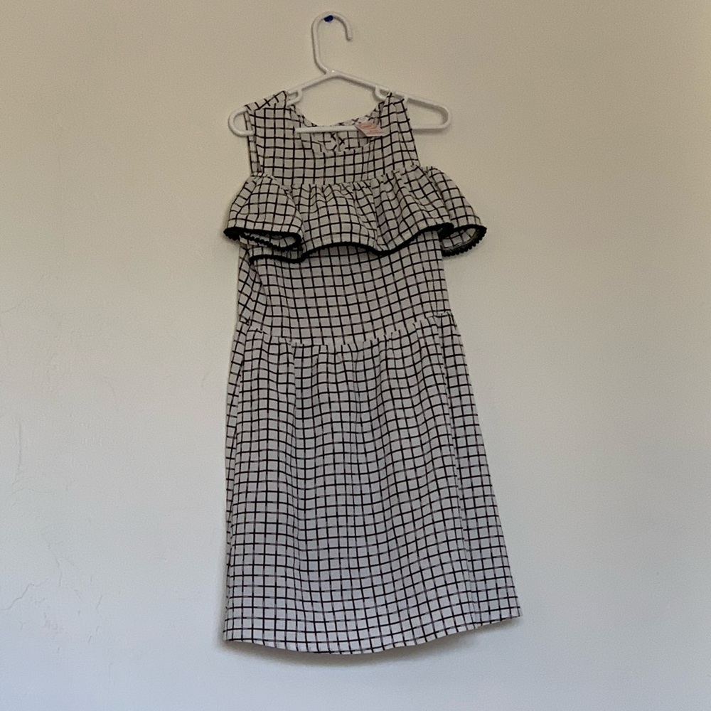 Wonder nation girls cold shoulder dress size 7/8